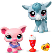 Игровой набор Littlest Pet Shop Праздники День Святого Валентина Свинка и Козлик Hasbro 01061_LPS 1